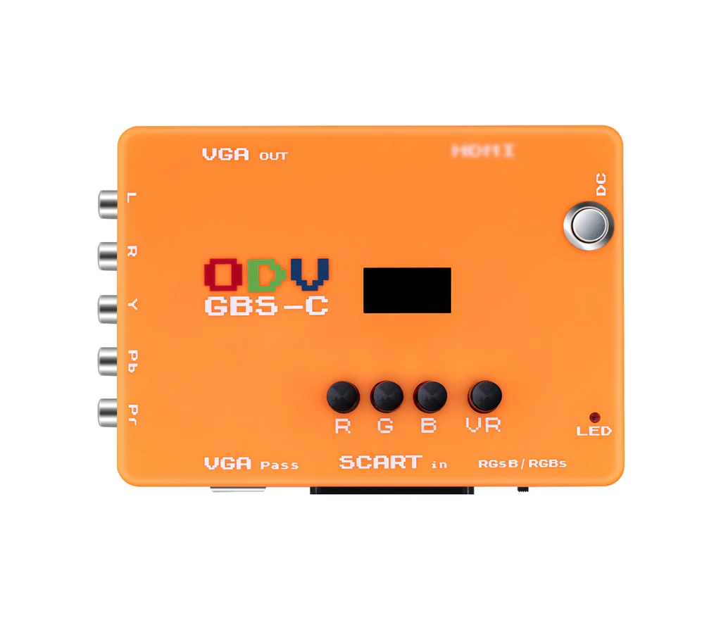 Retro Gaming La - Mcbazel ODV-GBS-C Component VGA/Scart to VGA/HDMI