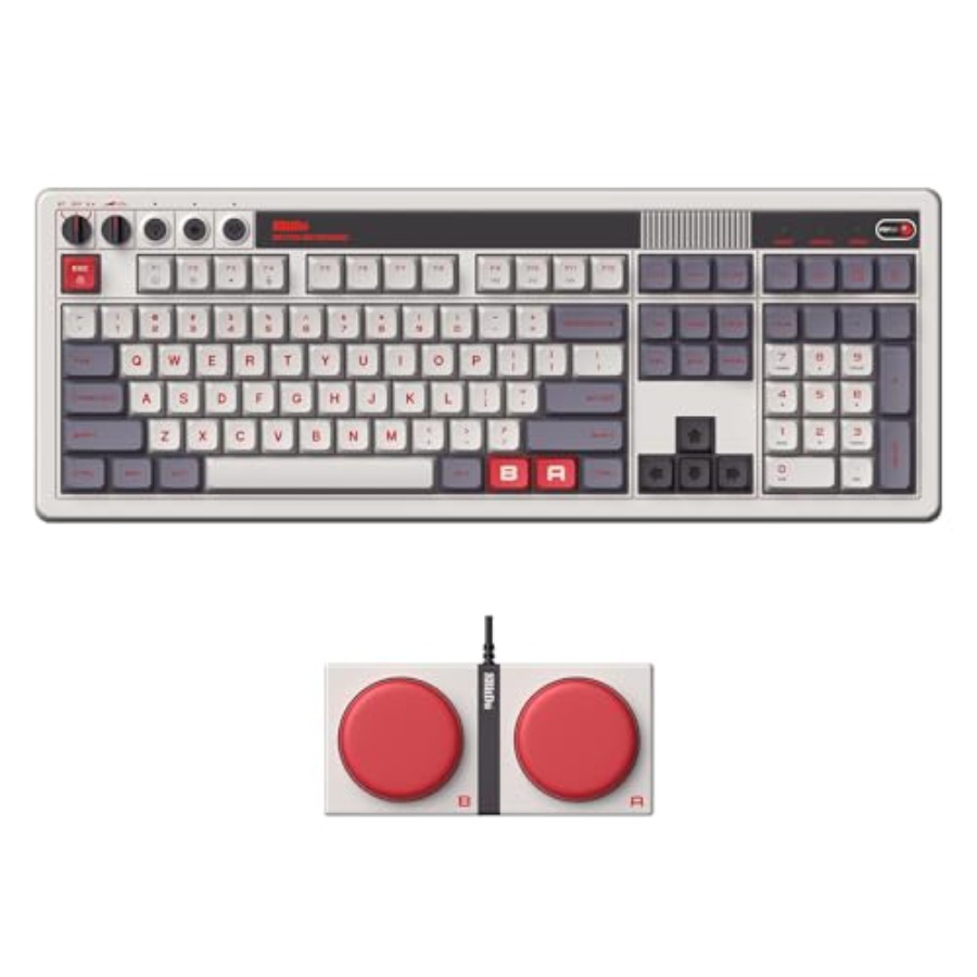 Retro 108 mechanical keyboard  - Retro Gaming Uk review and price