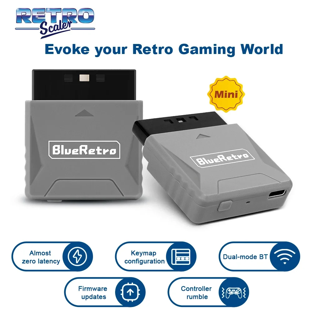 RetroScaler Mini Blueretro Rec - Retro Gaming Hdmi review and price