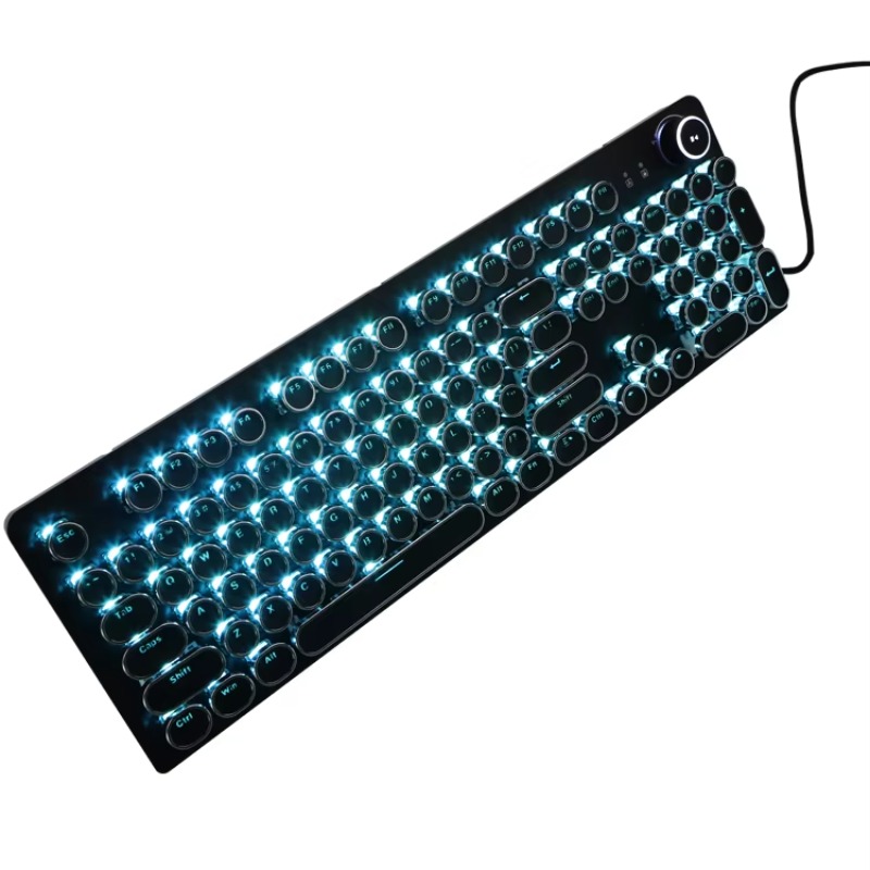 Typewriter Style Gaming Keyboa - Retro Gaming Uk review and price