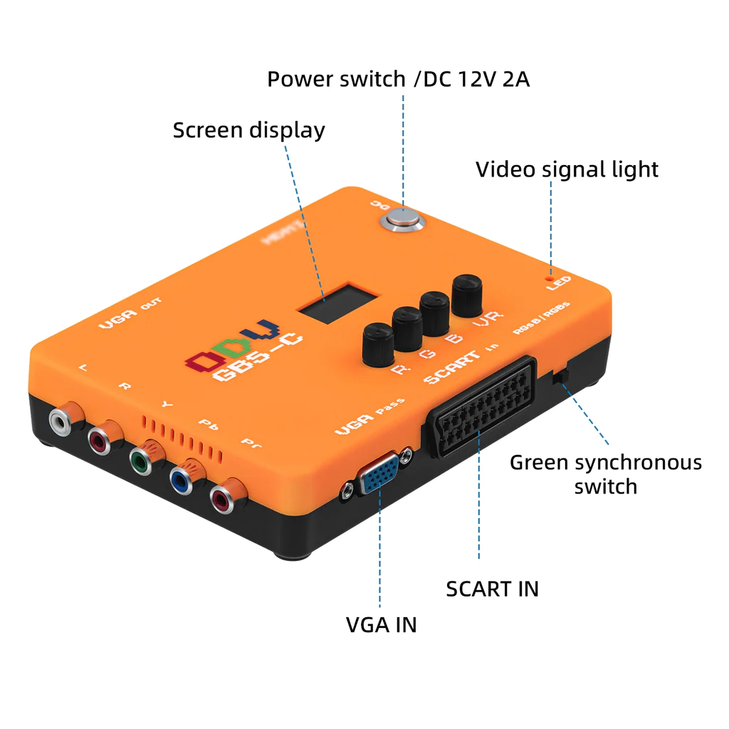 Mcbazel ODV-GBS-C Component VG - Retro Gaming La review and price
