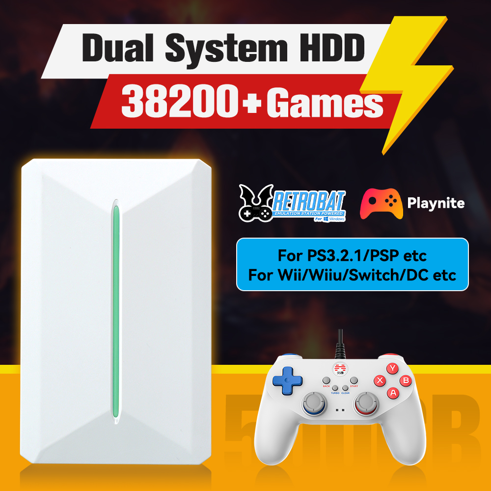 Retrobat＆Playnite System HDD R - Retro Gaming Devices review and price