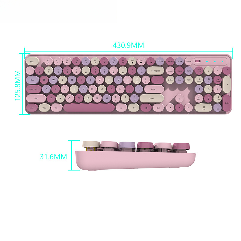 Custom Wireless Keyboard Mouse - Retro Gaming Uk review and price