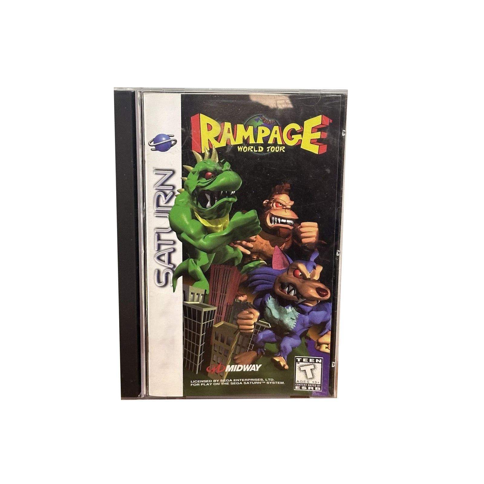 Saturn Copy Disc Game rampage  - Retro Gaming Setup review and price