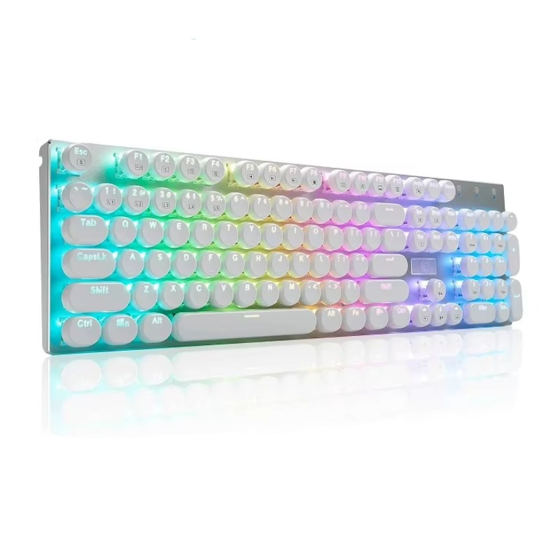 Mechanical Keyboard USB Wired  - Retro Gaming Uk review and price