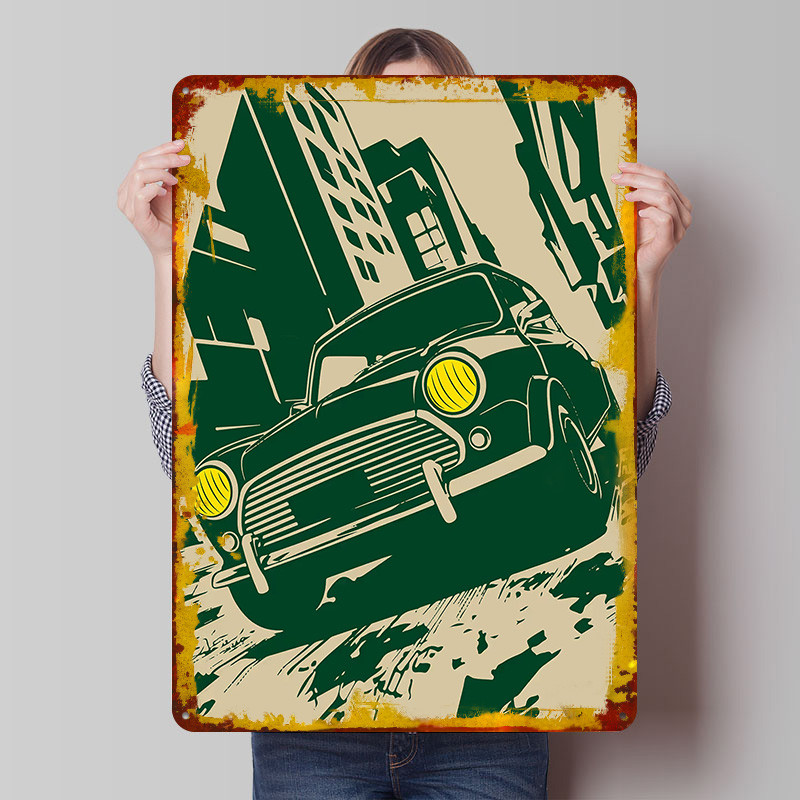 Retro UK Car Cooper in a City  - Retro Gaming Uk review and price