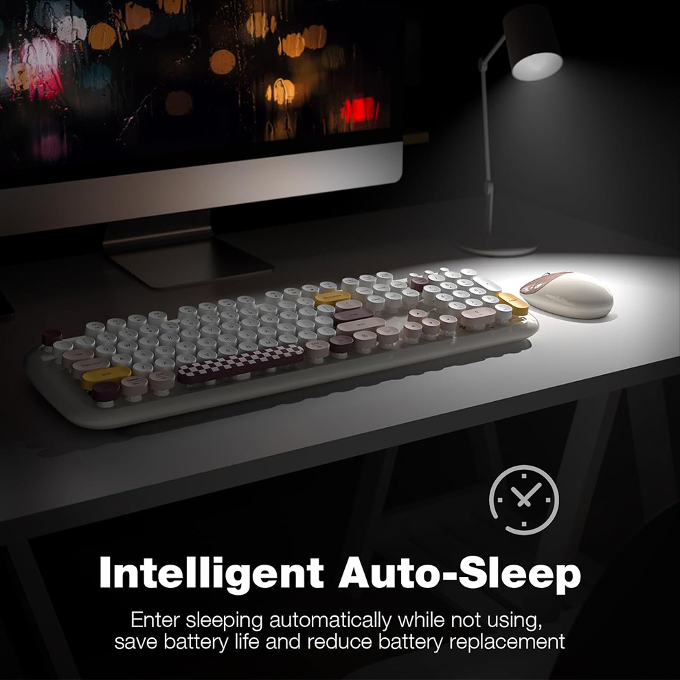 MOFII Wireless Keyboard and Mo - Retro Gaming Kc review and price